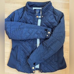 Cavalini Quilted Jacket in Navy